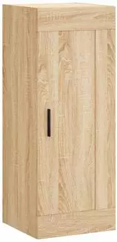 vidaXL Wandschrank Sonoma-Eiche 34,5x34x90 cm Holzwerkstoff (830519)