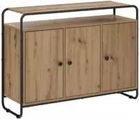 vidaXL Sideboard Artisan-Eiche 102 x 35 x 75 cm Holzwerkstoff