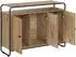 vidaXL Sideboard Artisan-Eiche 102x35x75cm, Holzwerkstoff