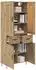 vidaXL Highboard Artisan-Eiche 69,5x34x180cm Holzwerkstoff (3415946)