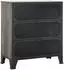vidaXL Lagerschränke 2er-Set 72x36x82cm Metall und MDF, grau