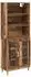 vidaXL Highboard Altholz-Optik 69,5x32,5x180cm, Holzwerkstoff