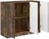 vidaXL Sideboard Räuchereiche 89x34,5x77cm Holzwerkstoff (895800)