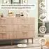 LuxusKollektion Kommode 6 Schubladen, Holz, Landhausstil, 100cm breit