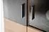 Livetastic Highboard Harper Madang 120x134x37 cm, Glas/Holzwerkstoff, anthrazit/eiche (001700020102)