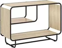 vidaXL Sideboard Sonoma-Eiche 93.5 x 37.5 x 64.5 cm Holzwerkstoff