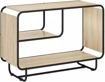 vidaXL Sideboard Sonoma-Eiche 93,5x37,5x64,5cm Holzwerkstoff