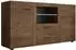 Mirjan24 Rumba Kommode mit LED-Beleuchtung, Eiche, 3 Schubladen, 156x82x40cm (800001214083)