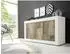 Calicosy Basic Sideboard 3 Türen, weiß Hochglanz, 160cm