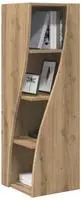 vidaXL Eckschrank 32x32x102cm Holzwerkstoff Artisan-Eiche