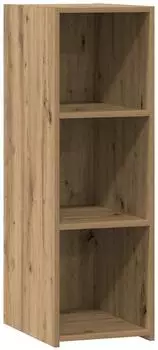 vidaXL Sideboard Artisan-Eiche, Holzwerkstoff, 30x41x93cm