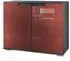 Vladon Sylt V3 Kommode 2 Türen, anthrazit matt / bordeaux hochglanz (92,5x75,5x35cm)