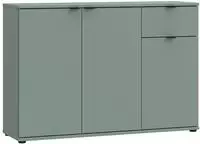 FORTE Sideboard "Ganymede" Sideboard, Stauraum, Schublade; Metallgriffe, 4...