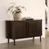 Selsey Meta Sideboard 2-türig, dunkles Eichenholz, 140cm (MM5903025006628)