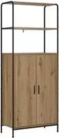 vidaXL Highboard Artisan-Eiche 40 x 33 x 161 cm Holzwerkstoff