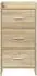 vidaXL Sideboard Sonoma-Eiche 40x36x80cm Holzwerkstoff