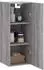 vidaXL Hängeschrank grau Sonoma 34,5x34x90cm Holzwerkstoff (835000)