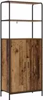 vidaXL Highboard Altholz 40 x 33 x 161 cm Holzwerkstoff