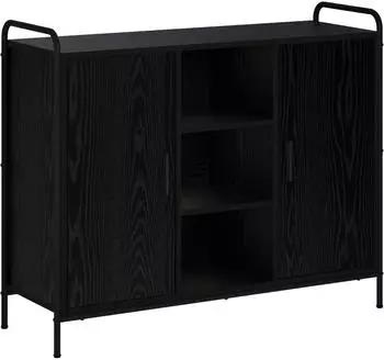 vidaXL Sideboard mit Stauraum, Holzwerkstoff