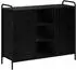 vidaXL Sideboard mit Stauraum, Holzwerkstoff