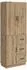 vidaXL Schranksatz 2-tlg., Artisan-Eiche, Holzwerkstoff, 3 Türen, 3 Schubladen