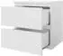 Mirjan24 Kommode Malwa M4 4 Schubladen, nussbaumfarben, 70x100x40cm (800001993701)