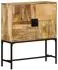 vidaXL Highboard Massives raues Mangoholz 80x30x95cm (351713)