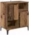 vidaXL Sideboard 3er-Set, Holzwerkstoff, Altholz-Optik, 60x35x70cm