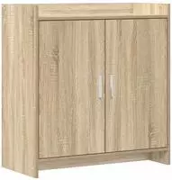 vidaXL Sideboard Sonoma-Eiche 72 x 36 x 80 cm Holzwerkstoff