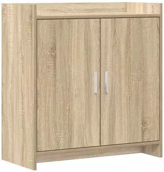 vidaXL Sideboard Sonoma-Eiche 72x36x80cm Holzwerkstoff