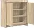 vidaXL Sideboard Sonoma-Eiche 72x36x80cm Holzwerkstoff