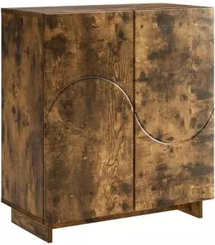 vidaXL Sideboard Räuchereiche 67x34,5x75cm Holzwerkstoff (8011536)