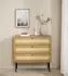 Selsey Mogest Kommode 3 Schubladen, Technorattan-Geflecht, beige (MM5903025017372)