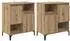 vidaXL Sideboard 2er-Set Artisan-Eiche 60x35x70cm Holzwerkstoff