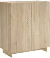 vidaXL Sideboard Sonoma-Eiche 67 x 34,5 x 75 cm Holzwerkstoff