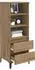 vidaXL Highboard Artisan-Eiche 40x36x110cm Holzwerkstoff