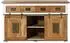 Massivmoebel24 Railway #520 Sideboard Mangoholz weiß lackiert 150x45x90cm (09-330-772-4020)