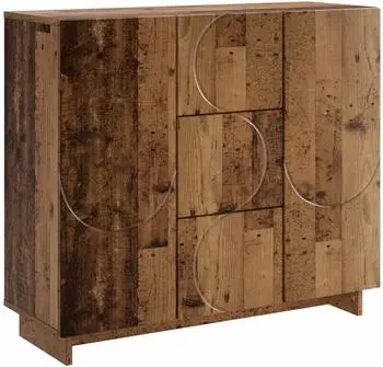 vidaXL Sideboard Altholz-Optik 85,5x31x75cm Holzwerkstoff (8011556)