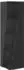 vidaXL Eckschrank 27,5x27x102cm Holzwerkstoff, schwarz