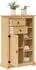 vidaXL Corona Badschrank 70x33x110cm Massivholz Kiefer (4013403)