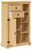 vidaXL Corona Badschrank 70x33x110cm Massivholz Kiefer (4013403)