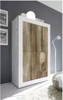 Home affaire Highboard "Basic H&ouml;he 162 cm, Breite 102 cm, Kommode 4 T&uuml;ren,