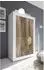 LC Mobili Basic Sideboard 4 Türen, weiß-Peroholz (MP-209015-04PAHD)