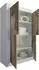 LC Mobili Basic Sideboard 4 Türen, weiß-Peroholz (MP-209015-04PAHD)