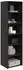 vidaXL Schrank schwarz Eichen-Optik 50x41x185cm Holzwerkstoff