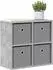 vidaXL Sideboard Betongrau 49,5 x 22 x 47 cm