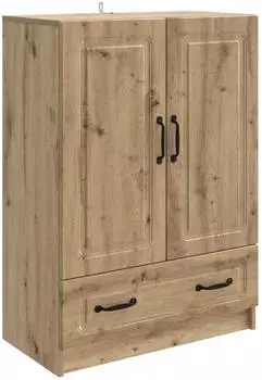 vidaXL Sideboard Artisan-Eiche 66x34,5x92cm Holzwerkstoff (895824)