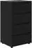 vidaXL Stauraumschrank 60x48x105cm Holzwerkstoff schwarz (3406236)