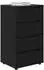 vidaXL Stauraumschrank 60x48x105cm Holzwerkstoff schwarz (3406236)