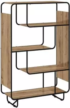 vidaXL Highboard Artisan-Eiche 93,5x37,5x144cm Holzwerkstoff